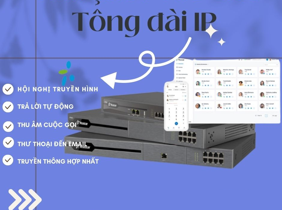 Một số tính năng tổng đài ip phổ biến nhất là gì?